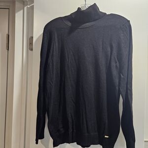 Calvin Klein Black Turtleneck Sweater